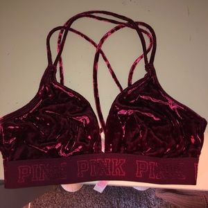 velvet bralette
